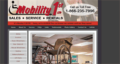 Desktop Screenshot of mobility1st.ca